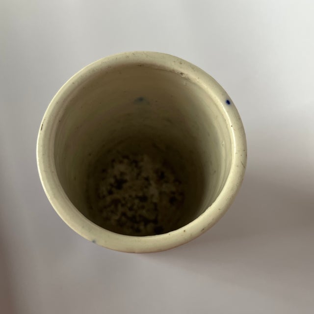 Antique Chinese Porcelain Brush Cup For Sale - Image 6 of 9