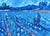 The Harvesters, Modern Impressionist Oil Painting Landscape For Sale In Reno/Lake Tahoe - Image 6 of 10