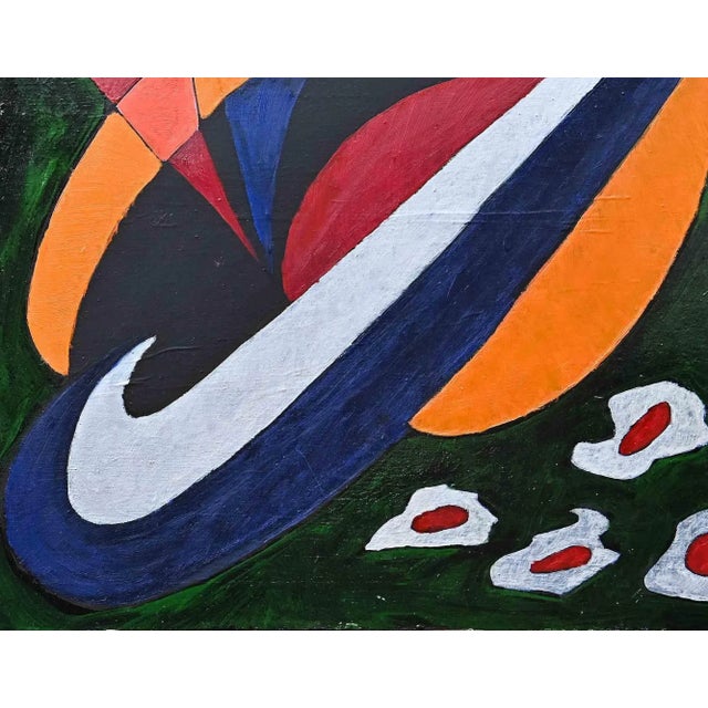 Hommage to Futurballa is an original artwork realized by Giorgio Lo Fermo (b. 1947) in 2022 Original Oil Painting on...