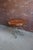 2000 - 2009 Ethan Allen Inlayed Top Iron Base Round End Table For Sale - Image 5 of 5
