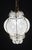 1950s Venini Amazing Venetian Lantern in Murano Reticello Glass For Sale - Image 6 of 12