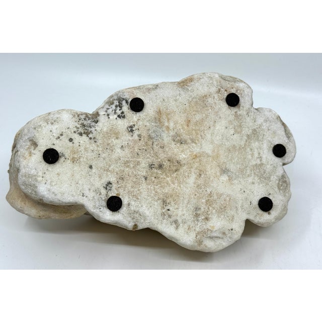 Arts & Crafts Antique Classical Marble Stone Fragment Lions Claw For Sale - Image 3 of 18