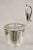 Gorham Mid Century Modern Silver Plated Hinged Lid Ice Bucket With Glass Liner For Sale - Image 12 of 12