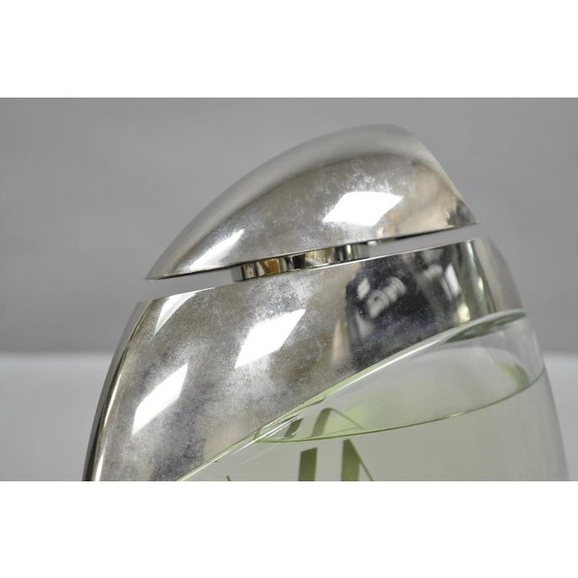 White Vintage Large Dummy Bottle Av by Adrienne Vittadini Perfume Store Display For Sale - Image 8 of 11