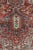 Antique Persian Heriz Rug With Striking Geometric Medallion and Intricate Detailing 7'11"x10'3" For Sale - Image 10 of 12