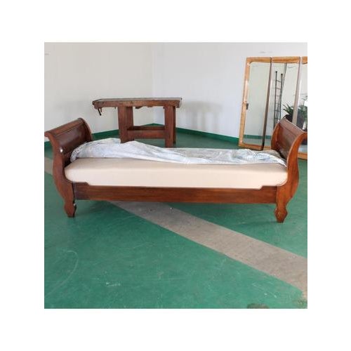 Louis Philippe Boat Bed, Italy, 1850s For Sale - Image 5 of 10