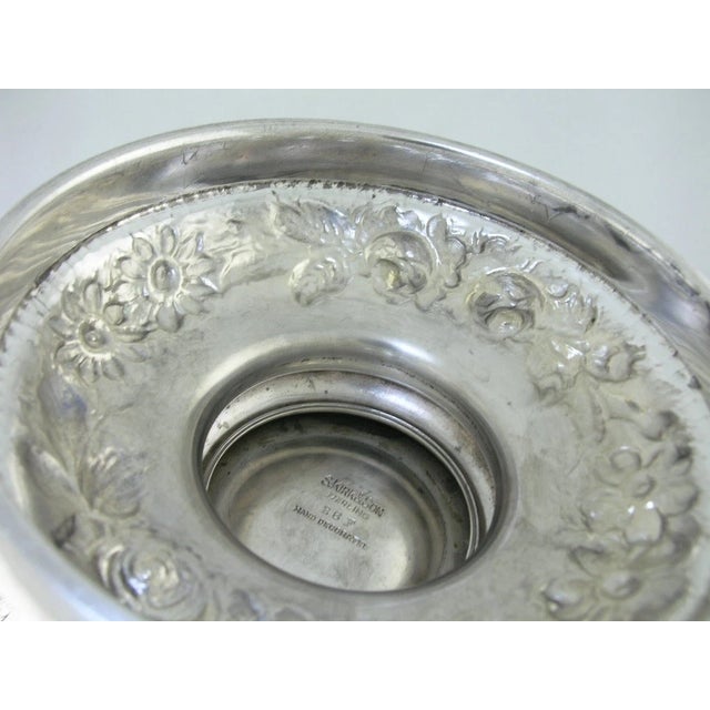 Rare Sterling Silver S Kirk & Son Water Pitcher Repousse no.26F ~No Mono ~41ozt For Sale - Image 15 of 18