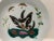 Chinese 19th Century Antique Chinese Famille Rose Hand Painted Butterfly Porcelain Saucer For Sale - Image 3 of 11