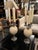 Silver Plate & Ostrich Egg Candlesticks -a Pair For Sale - Image 10 of 11