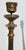 Brass French Empire Neo-Classical Candlesticks - A Pair of 2 For Sale - Image 8 of 16