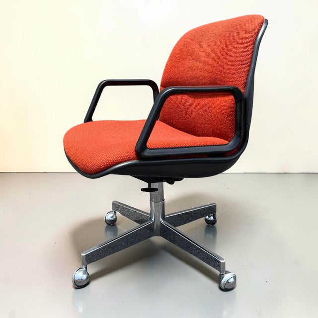 Mid-Century Modern 1970s Mid Century Modern Charles Pollock Style Office Chair by All Steel For Sale - Image 3 of 10