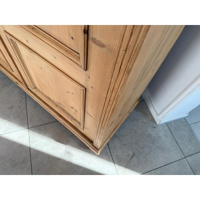 Brown Gründerzeit Farmhouse Cupboard in Softwood For Sale - Image 8 of 13