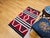 Vintage Native American Navajo Rug, Handwoven Wool, Chief’s Blanket Pattern, 3x5 For Sale - Image 9 of 11