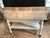 Large Vintage 19th Century French Marble Top Wash Stand - Turned Legs, Backsplash For Sale - Image 12 of 12