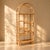 Bookcase in Bamboo, Malacca and Vienna Straw from Vivai del Sud, 1960, in Very Good conditions. Designed 1960 to 1969 This...