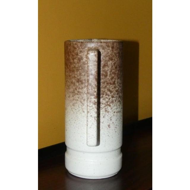 1970s Ceramic Carafe with Glasses by Albino Reggiori for Ceramica Laveno, 1970s, Set of 7 For Sale - Image 5 of 10