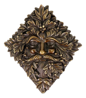 Bronze Forest Spirit Wall Relief