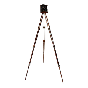Vintage Wista Field 45 Wooden Large Format Camera on Extendable Tripod