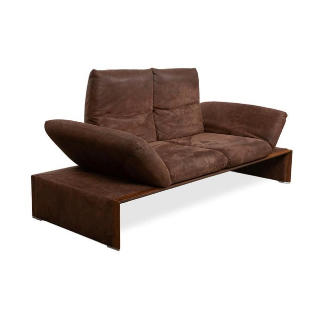 Harriet 2-Seater Sofa in Tobacco Brown Leather from Koinor For Sale - Image 16 of 18