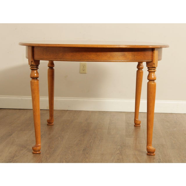 Ethan Allen 'Country Crossings' Maple Expandable Dining Table Chairish