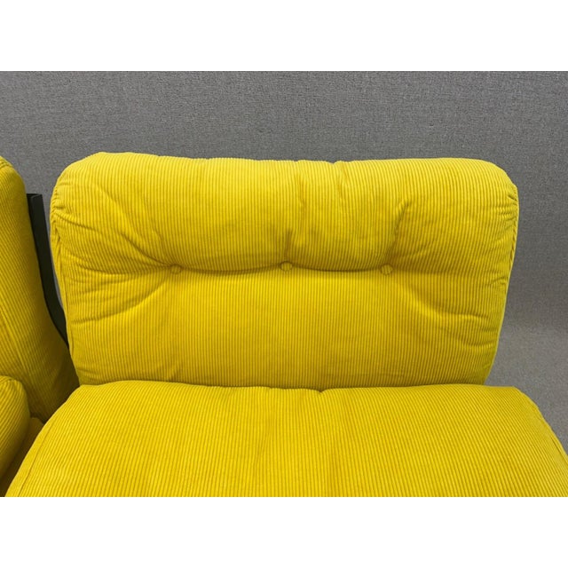 Black Amanta Modular Sofa by Mario Bellini for C&B / B&B Italia, Set of 2 For Sale - Image 8 of 18
