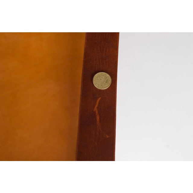 Safari Armchair in Cognac Leather from Wilhelm Kienzle, 1950s For Sale - Image 15 of 16