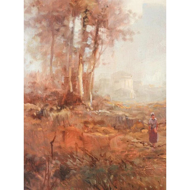 Autumn Landscape, 1950s, Oil on Canvas, Framed For Sale - Image 4 of 7
