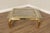 Mastercraft Attributed Hollywood Regency Asian Inspired Brass and Glass Coffee Table For Sale - Image 15 of 18