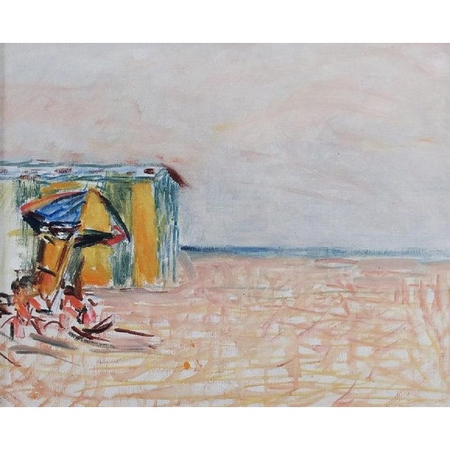 Giovanni Malesci Marine landscape, 1966 Oil on canvas 28x34 cm This piece is attributed to the mentioned designer/maker....