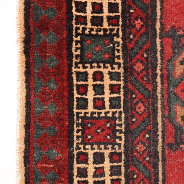 Heavy Knot Handmade Asian Rug in Cotton & Wool For Sale - Image 6 of 12