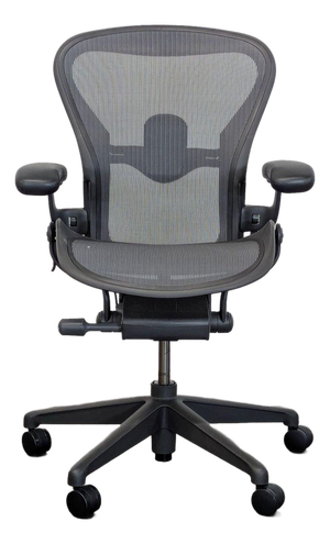Herman Miller Aeron Ergonomic Mesh Office Chair - Adjustable Armrests