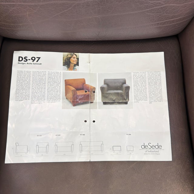 De Sede Ds 97 Lounge Chair For Sale - Image 9 of 16