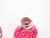Val Saint Lambert Pink Glass Bottles With Diamond-Cut & Etched Decoration For Sale - Image 10 of 12