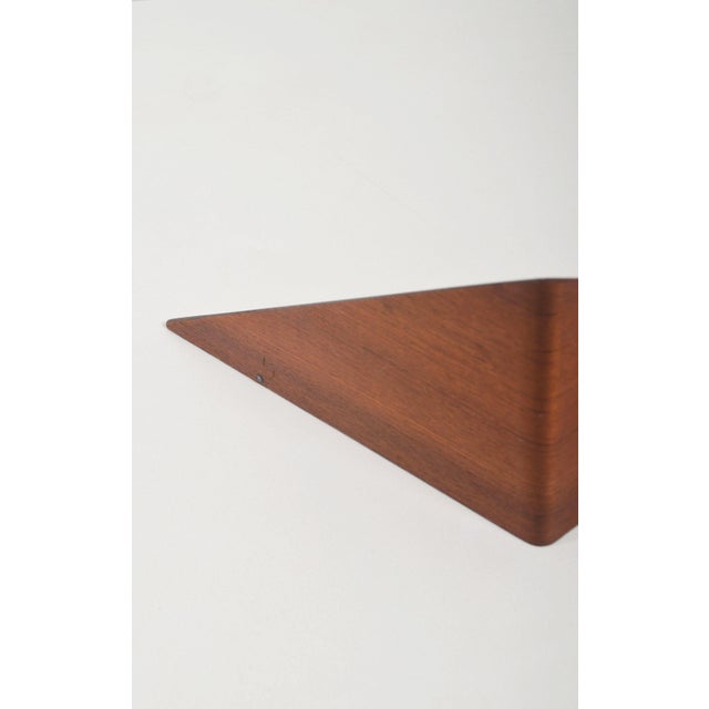 Cado Danish Butterfly Wall Shelf attributed to Poul Cadovius for Cado, 1950s For Sale - Image 4 of 7