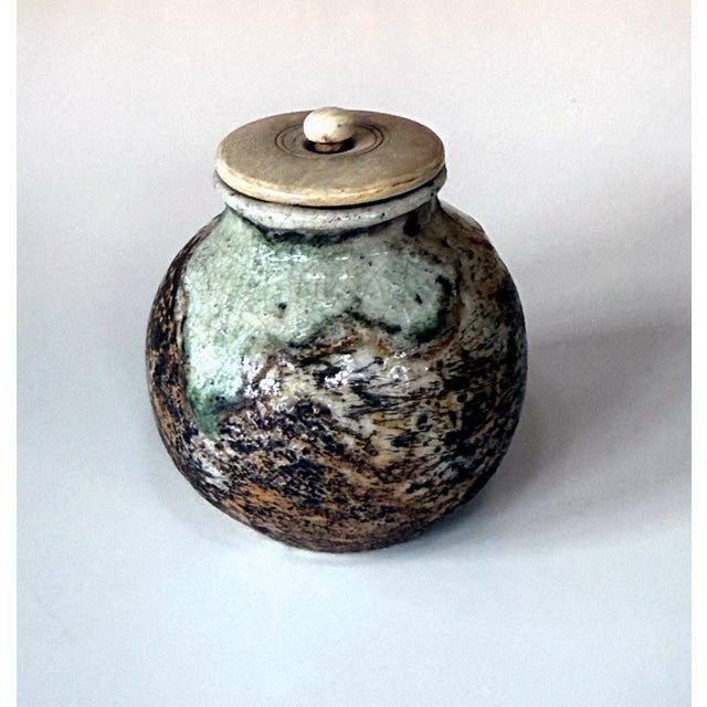 Antique Japanese Ceramic Ko-Tanba Chaire Edo Period For Sale - Image 15 of 18