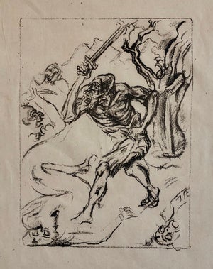 Jacob Steinhardt, Jakob Steinhardt Jewish German Expressionist Lithograph Israeli Early Bezalel