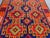 Maimana Kilim Area Rug, Handwoven Wool, 7x10, Indigo & Orange For Sale - Image 6 of 12