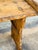 1900 - 1909 Rustic Antique Pine Bench For Sale - Image 5 of 7