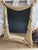 Antique White Hollywood Regency Style Wall Mirror For Sale - Image 8 of 12