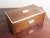 Wonderful burr walnut writing box or slope Fabulous colour and figure in the wood Fine brass hardware Expertly restored...