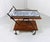 Metal Teak Trolley with Botanical Tile Top, 1960s For Sale - Image 7 of 14