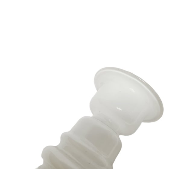 White Vintage Polish Vase from HSG Tarnowiec, 1970s For Sale - Image 8 of 11