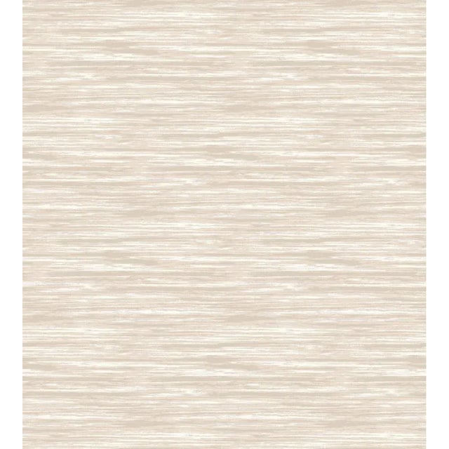 Contemporary Sample - Lelievre for The House of Scalamandré Ecume Wallcovering, Naturel For Sale - Image 3 of 3