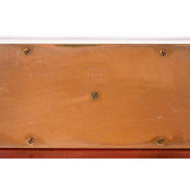 Tiffany Studios New York Zodiac Bronze Letter Rack For Sale - Image 11 of 12