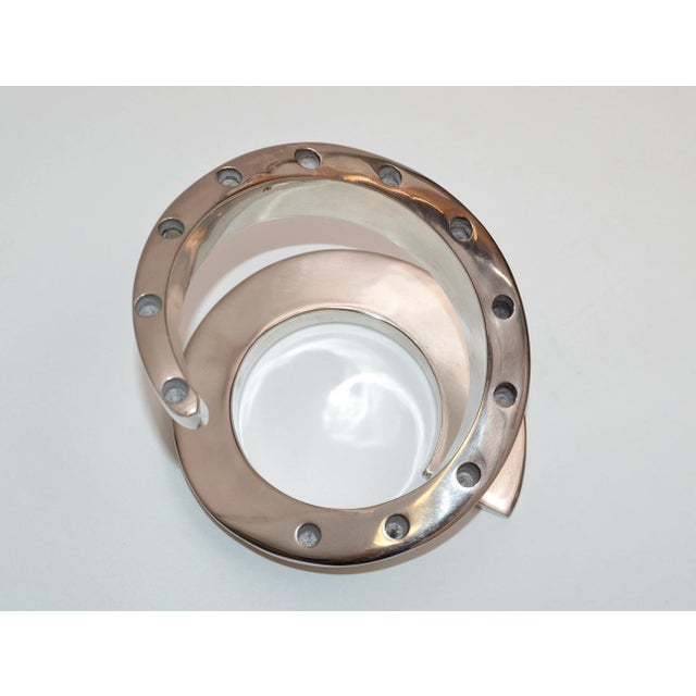 Silver Dansk Designs France Silver-Plated Spiral Tapered Candlesticks, Candle Holder For Sale - Image 8 of 13