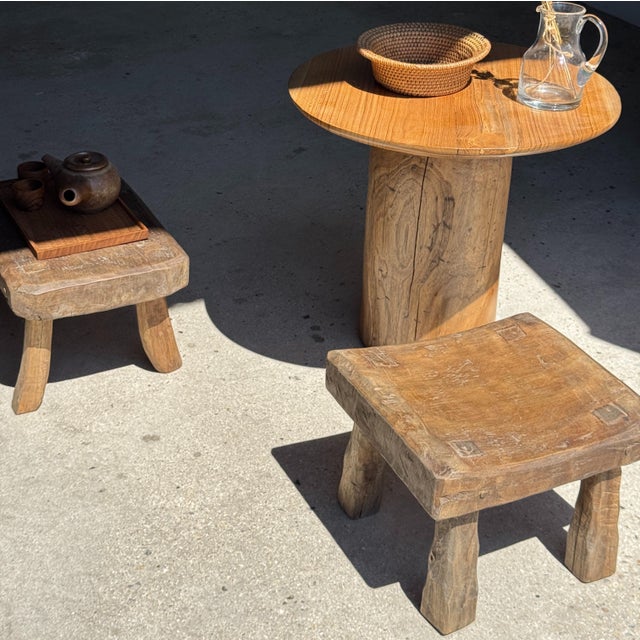 Small Stool in Teak For Sale - Image 14 of 18