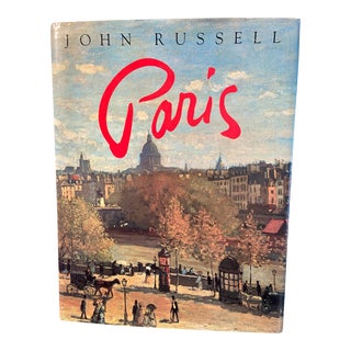 1983 Coffee Table Book "Paris" by John Russell For Sale