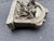 Vintage Table Top Cast Stone Garden Fountain For Sale - Image 13 of 14