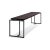 Metal Gerd Bench in Burned Ash by Eichkorn For Sale - Image 7 of 9