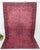1970s Vintage Turkish Oushak Handmade Wool Cotton Pink Area Rug For Sale - Image 11 of 11